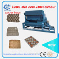 Egg tray machine and paper pulp molding equipment